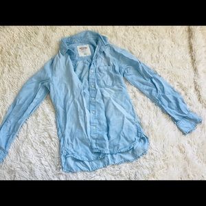 MOSSIMO SUPPLY CO. BLUE JEAN JACKET/CARDIGAN